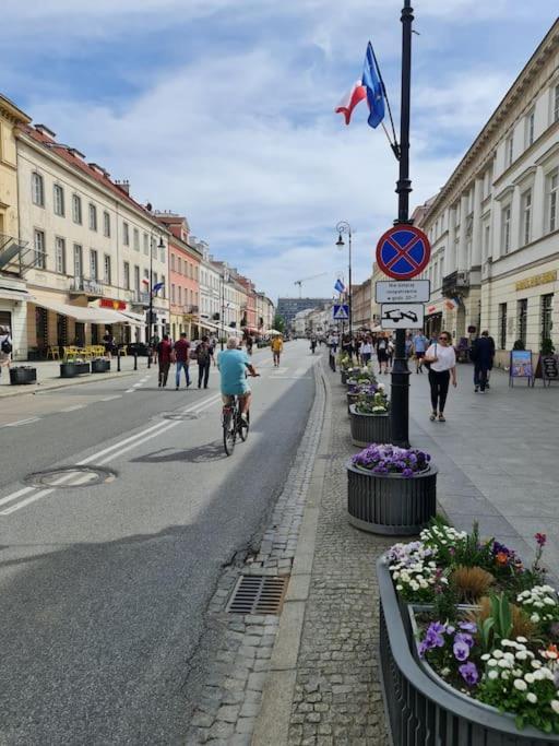 Apartament Zachodni Z Balkonem 4 Osoby Varsó Kültér fotó