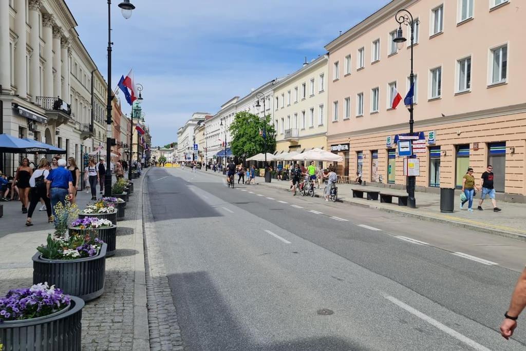 Apartament Zachodni Z Balkonem 4 Osoby Varsó Kültér fotó